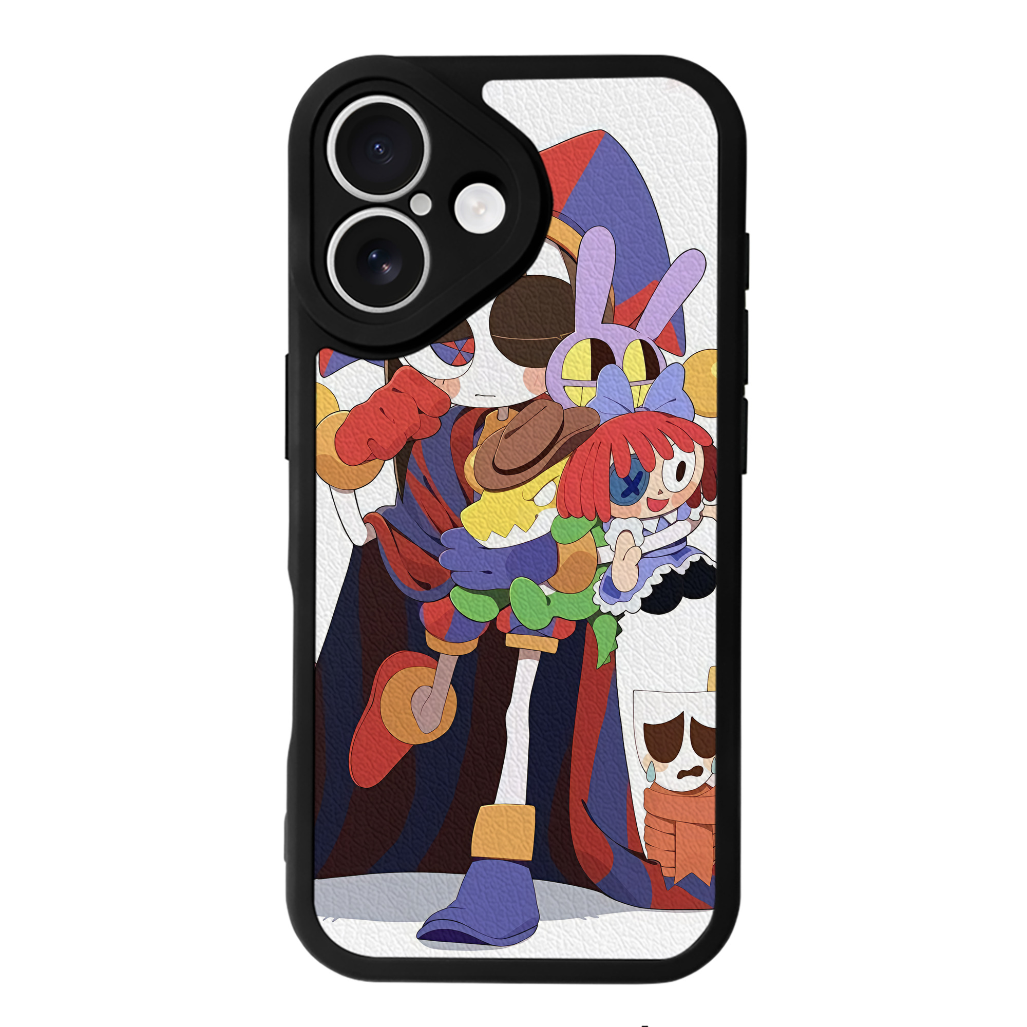 （画像用） アンパンマン Anpanman 【iPhone 16シリーズ対応】シリコンスマホケース（レザー調） 材質：シリコン